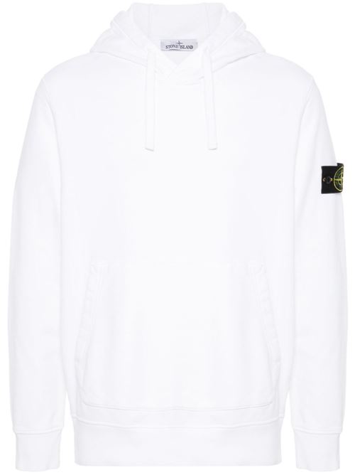 Hooded sweatshirt with Compass appliqué STONE ISLAND | 6100045S0051V0001